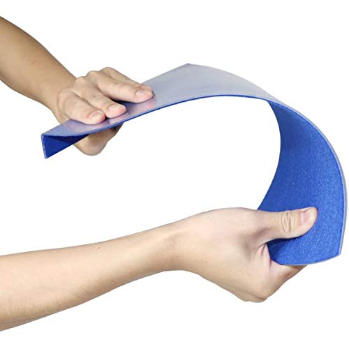 Image of WHDZ Paintless Dent Repair Tools Window Guard Protect with Felt Paintless Dent Removal Window Protector for Car (Blue)