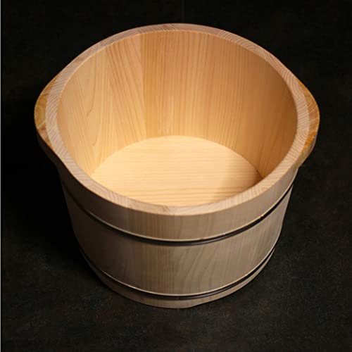 Tina de Spa para Pies de Madera Maciza con Tapa miniatura 5