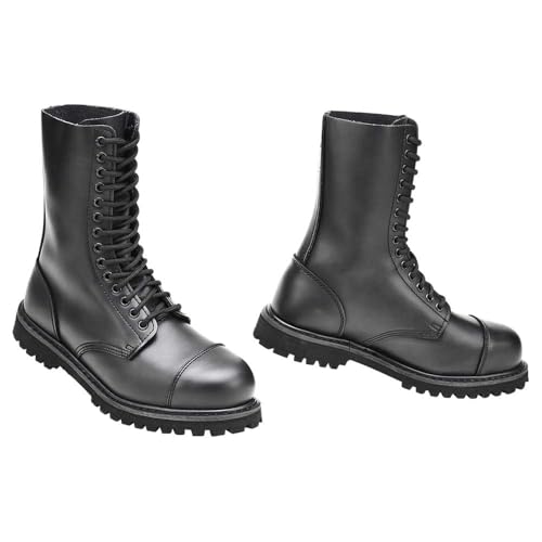 Brandit Vegantom 14 Eyelet Boots, color: black, size: 11
