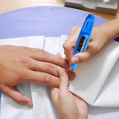 Elektrische Nagelvijlen, Professionele Nagelboor Met 6 Boren, Draagbare 20000 RPM Instelbare Snelheid Nail Art Tool… - Afbeelding 5