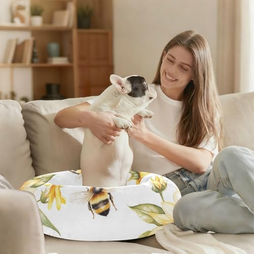 Lit chaud pour chat et chaton panier moelleux isolant - 7