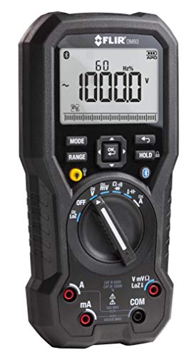 Flir Dm93 Industrial Digital Multimeter With Loz And Vfd Filter,Black #TOP2