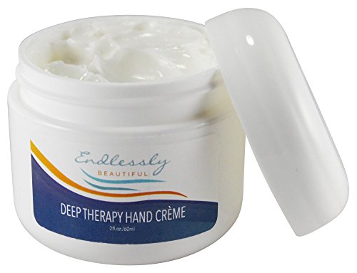 Organic Shea Butter Hand & Cuticle Cream | Lotion for Dry Cracked Hands and Nails | No Crack Anti Aging Moisturizer Repair Treatment | Best Travel Size Hand Lotion | Cream for Dry Hands & Skin | 2 oz