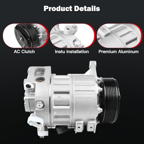 Image of CCIYU Air Conditioning Compressor for Nissan Altima Pathfinder 3.5L