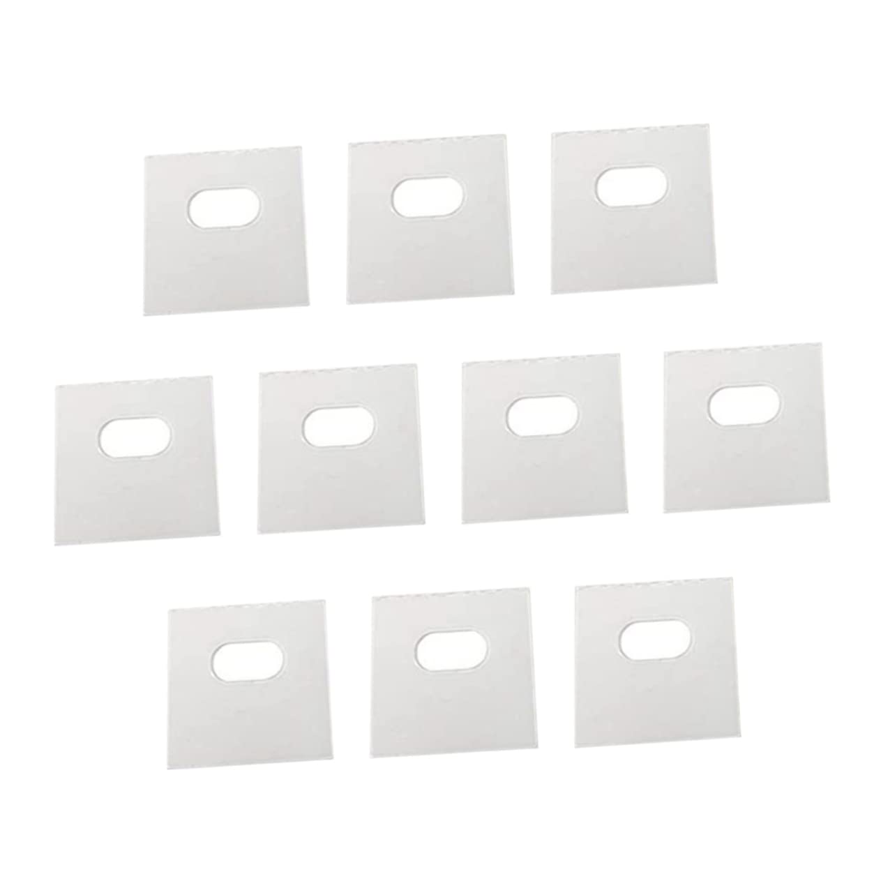FUNOMOCYA 10pcs Vertical Blind Repair Clips Adhesive Vane Savers for Easy Installation and Heavy-Duty Blind Fixers Essential Accessories for Home Decor
