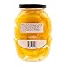 MW Polar Peach Slices in Cinnamon Infused Syrup, glass jar 20oz (Pack of 6)
