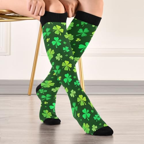 Image of Wusikd Cats Compression Socks for Women and Men Circulation Cute Long Socks for Athletic Running 1