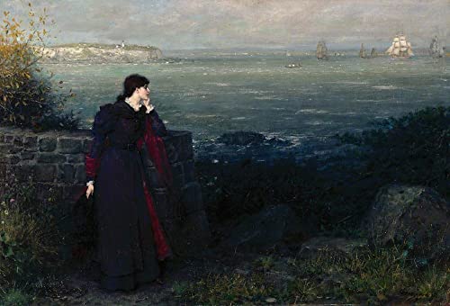 Affiche Toile George Henry Boughton Décoration Murale Salon