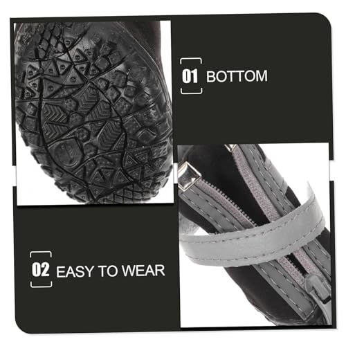 Chaussures pour chiens imperméables et légères Abaodam ajustables - 4