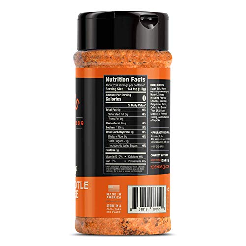 Kosmos Q Honey Chipotle Killer Bee Bbq Rub | Sweet & Spicy Blend | Great On Brisket thumb #2