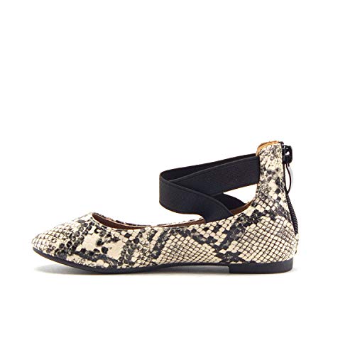 Little Girls Dana Ankle High Strappy Round Toe Mary Jane Dress Flats Shoes2