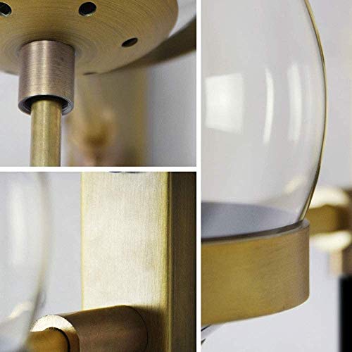 Apliques de Pared Edison E27 que eliminan zonas oscuras en pasillos con su pantalla transparente 6