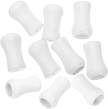 Levemolo 16 Pçs Pingente De Rolo Cortina Branca Persianas Peças Persianas Brancas Cabo De Cortina Gotas Persianas De Cortina De Franja Suprimentos Cordão Branco Plástico Delicado Cordão De