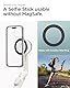 Spigen MagSafe Selfie Stick Stativ [Wondersnap] [MagFit-Technologie & Bluetooth-Fernbedienung] Tripod kompatibel mit iPhone 16/15/14/13 Serien, Galaxy S25/S24/S23 und Allen Smartphones - Dune Beige