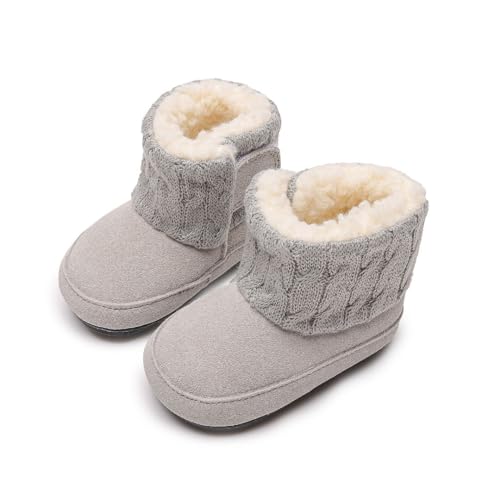 Image of Jack & Lily: Adorable Infant, Baby & Toddler Boots for Boys and Girls - Soft Sole Baby & Toddler Boots for Comfy First Steps