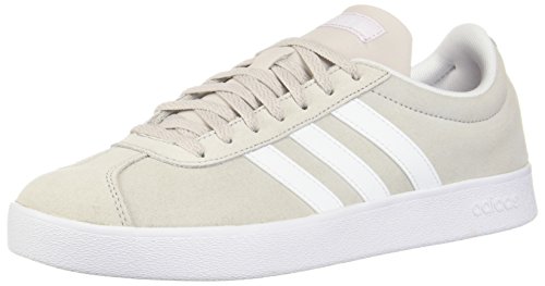 adidas vl 2.0 court women's trainers chalk pearl