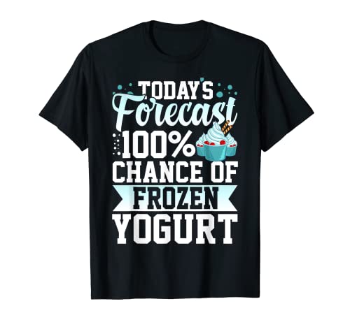 Receta de máquina para hacer helados de yogur congelado Froyo Camiseta