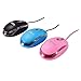 immagine 1Rosa USB Mouse for Lapton MINI Wired PC Mouse Ergonomic Pink Mice Portablefor Kids and Teen Girl Birthday Gifts by SOONGO