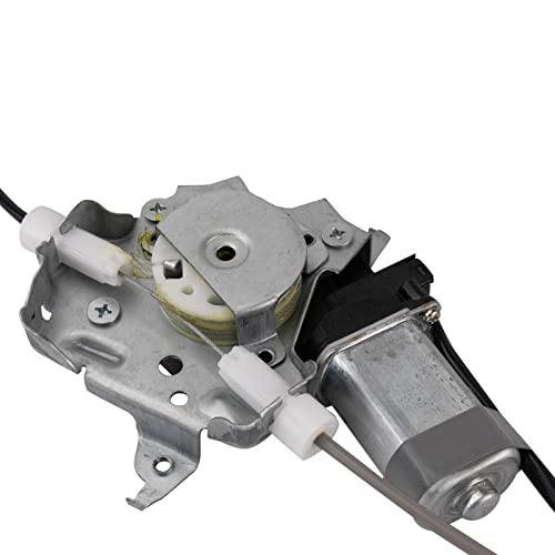 Image of TRQ Front Left Power Window Regulator & Motor Assembly Drivers Side Compatible with 2007-2012 Nissan Versa