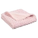 Coloris : Rose Paris Prix Atmosphera Créateur d\'intérieur - Plaid Imitation Fourrure Bouclée 120x160cm Rose