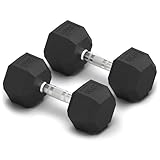 ZENO Dumbbells Set | Weights Dumbbells Set | Metal Dumbbell Pair | Hex Dumbbell For Workouts, Home Training, Gym | Anti Slip & Anti Roll Weights (Black, 10KG (2 X 5KG)) - Image 1
