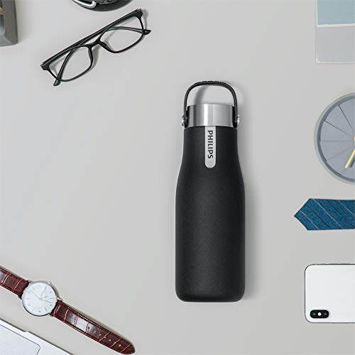 PHILIPS Water GoZero UV Self-Cleaning Smart Water Bottle Vacuum Stainless Steel Insulated Water Bottle with Handle Double-wall, Auto Cleaning, Keep Drink Hot or Cold, BPA Free 6 PHILIPS Water GoZero UV Self-Cleaning Smart Water Bottle Vacuum Stainless Steel Insulated Water Bottle with Handle Double-wall, Auto Cleaning, Keep Drink Hot or Cold, BPA Free - Image 4
