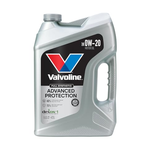 Image of Valvoline Advanced Full Synthetic SAE 0W-20 Motor Oil 5 QT, Case of 3