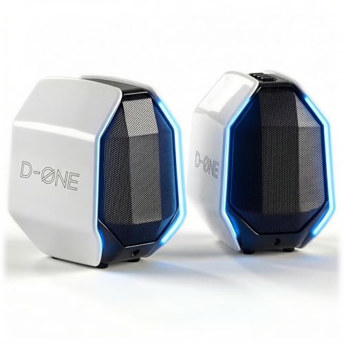 IBALL&middot;BOX Computer Speakers for Desktop PC, Gaming PC Speakers for Desktop &ndash; USB-C, Bluetooth...