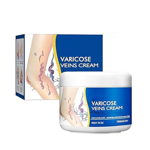 Crema para varices en piernas: Hidrata y alivia las piernas cansadas. Refrescante, no grasosa y proporciona alivio diario.