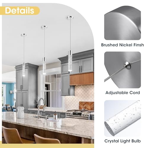Esfos L11-3-WT-1 Pendant Lights Kitchen Island 6500K thumb #4