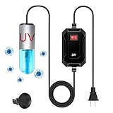 TAISHAN Aquarium Clean Light，13W & 11W & 9 W & 7 W & 5 W & 3 W UV Sanitizer Submersible Light,Aquarium Water Clean Green Clear Waterproof Clean Lamp for Pond,Swimming Pool,Indoor