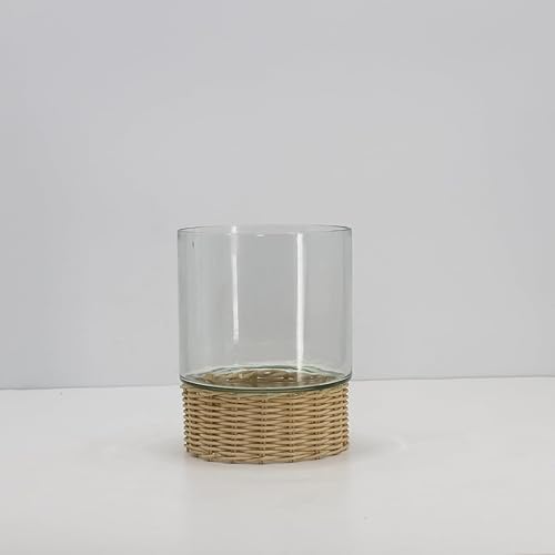 Miniatura 19 de CG Hunter Portavelas hecho a mano, juego de 3 portavelas cónicos de madera natural, portavelas cónicos para candelabros, exhibición en la entrada