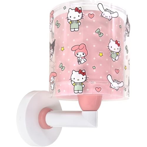 Dalber Applique Murale Enfant Hello Kitty And Friends, My Melody, Cinnamoroll, Kuromi 41259, E27