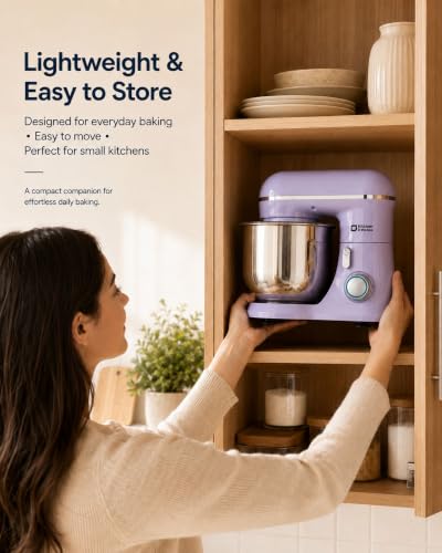 Image of Kitchen in the Box Stand Mixer, 3.5 QT Kitchen Electric Mixer for Baking