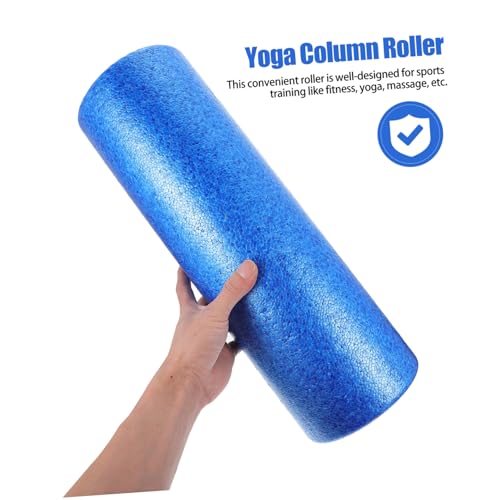 Rodillo Masajeador Muscular Healifty para Yoga y Fitness, Columna de Espuma de Alta Densidad para Alivio Muscular, Ligero, Color Azul, Ideal para Terapia Post-Entrenamiento y Estiramientos miniatura 3