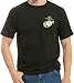 Rapiddominance Marines Basic Military Tee, Black, Large