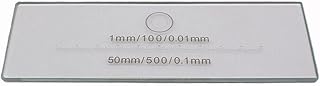 Lab Microscope Equipment Microscope Objective Micrometer DIV 0.1mm 0.01mm Calibration Measuring Scale Optical Microscope Accessories