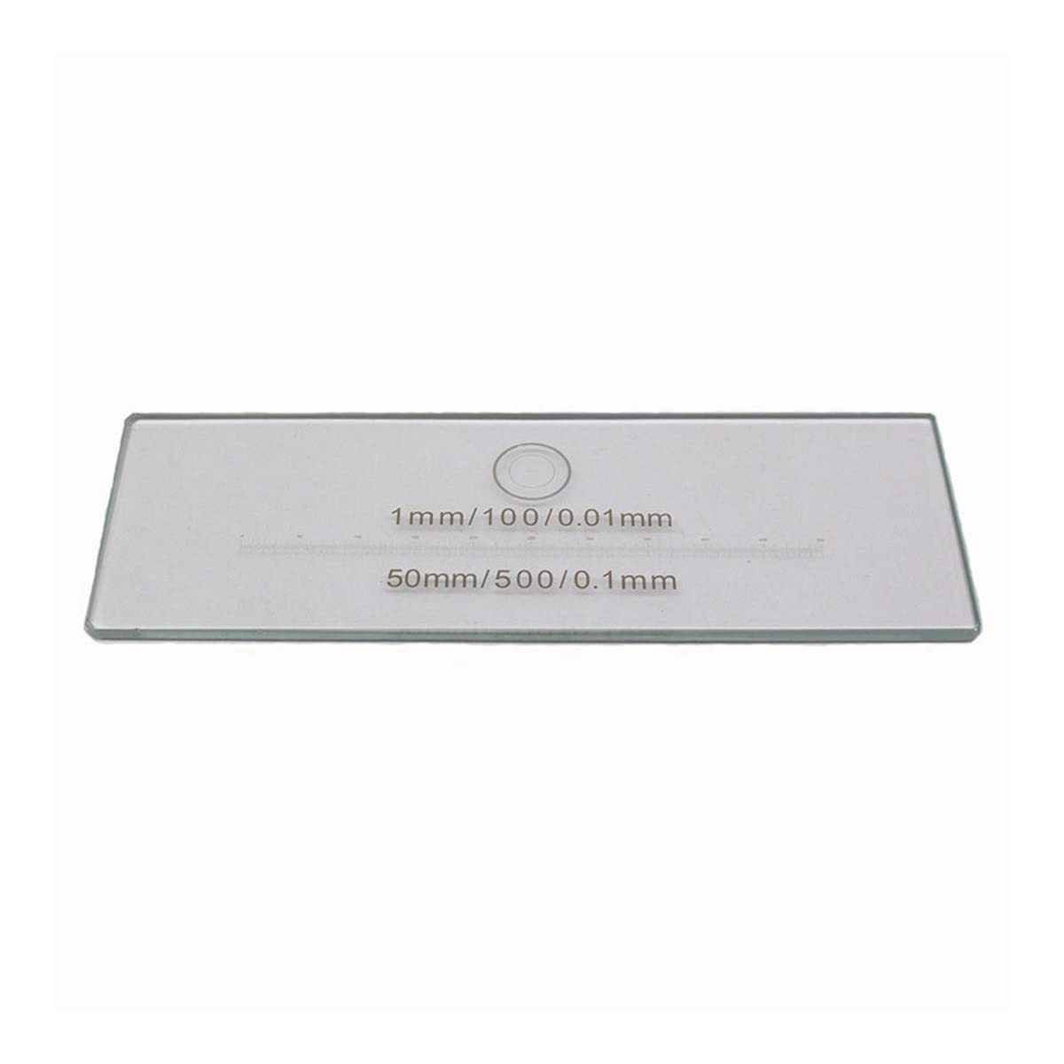Accesorios para microscopios de Laboratorio Microscopio Objetivo micrómetro DIV 0. 1 mm de 0.01 mm de Escala de medición de calibración óptica