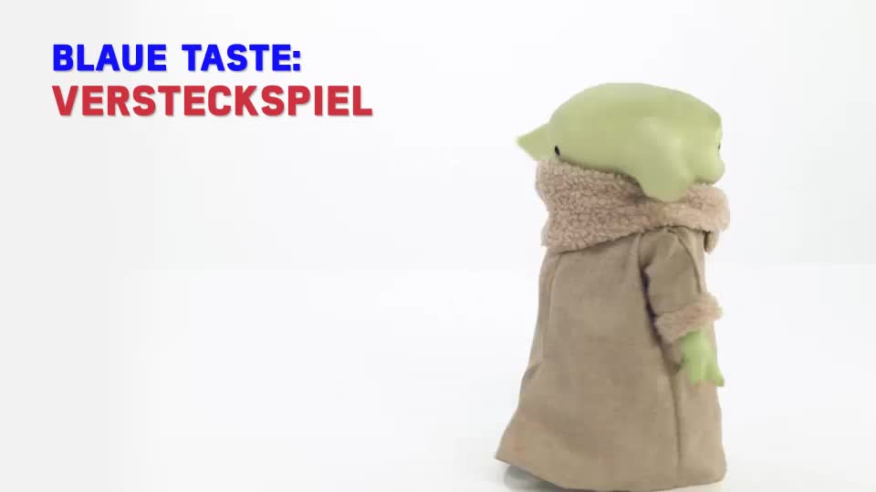 Mattel Disney Star Wars Spielzeug, The Child Plüschfigur, aus 'The Mandalorian', interagierend, mit Geräusch und Bewegungsfunktion, 28cm, Star Wars Geschenke, Spielzeug ab 3 Jahre, GWD87 – Bild 8