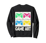 Game art Gamepad giocatori retrò design nerd