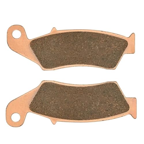 Plaquettes de frein avant et arrière pour moto CR 250 randonnée enduro en forêt