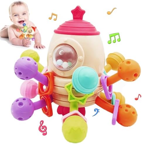 Amazon.com : Baby Teething Toys Sensory Infants Toys Baby Teether ...