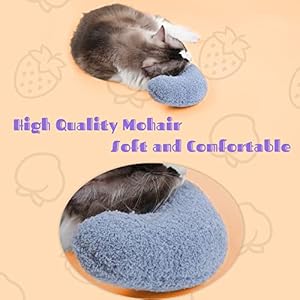   3-Pakcs-Cat-Pillows-for-Indoor-Cat-and-Small-Dog-Calming-Dog-Pillows-Half-Donut-Dog-Cutated-Calming-Pillow-Cozy-Cat-Bed-Pillow-Cute-Rabbit-Pillows