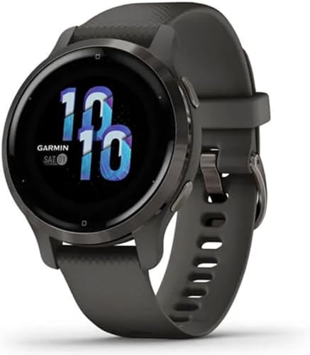 Garmin Venu 2S – Montre connectée GPS multisports avec écran AMOLED – autonomie longue durée (11 jours) – Noire / Gray - Boitier 40 mm (Reconditionné)