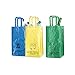 TIENDA EURASIA® Bolsas de Reciclaje Reutilizables - Pack 3 Bolsas de 23x45x23 cm Plástico / Vidrio / Papel - Velcro Lateral para Unir las Bolsas - Asas Reforzadas