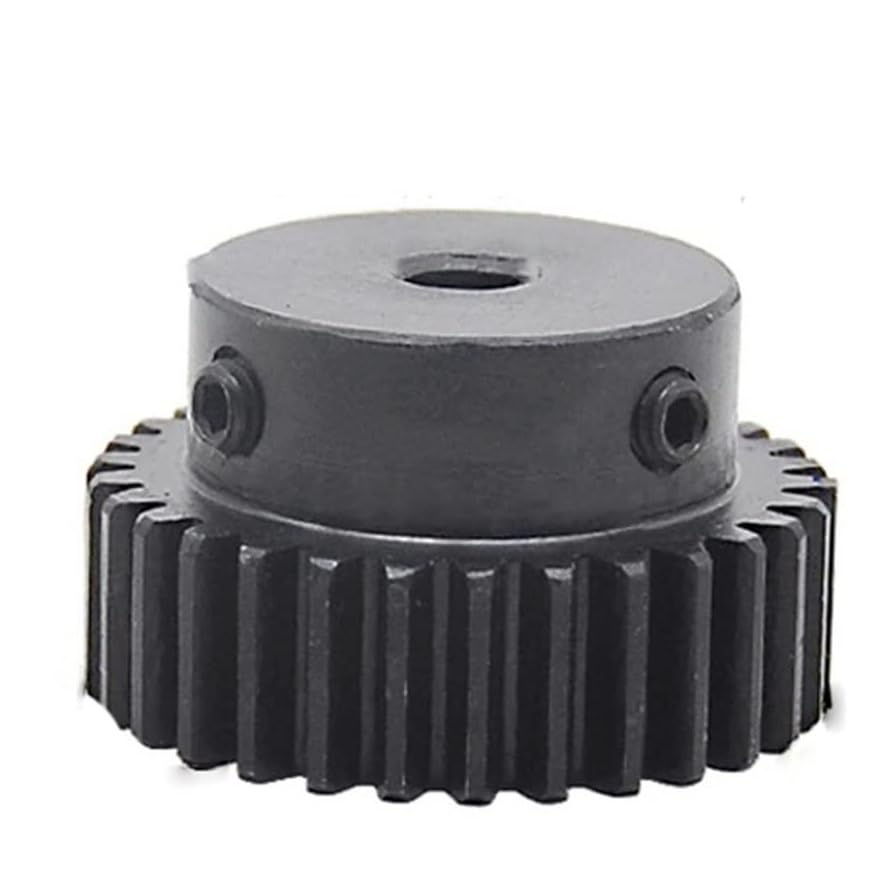 Pignon droit 1.5M en aluminium traité haute fréquence pour une transmission fluide