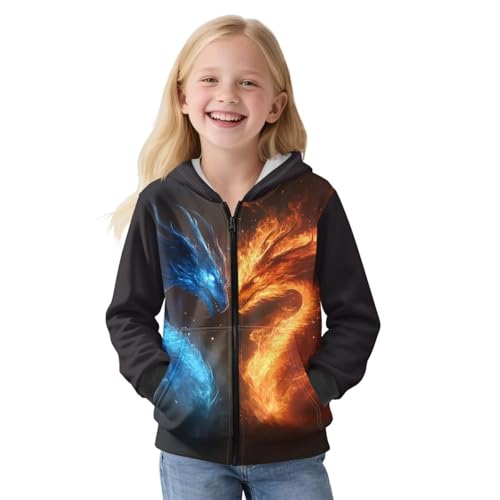 Boys Zip Up Hoodies Fall Winter Fleece Sweatshirts Sports Casual Hoodies and Sweaters Boys Fleece Jacket with Hood2