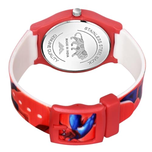 Image of Acnos Character Kid's Happy Colorful Water-Resistant Durable Watch for Boys Kids Boy with Fun Designs Adjustable Strap Positive Messages Watch for Kids