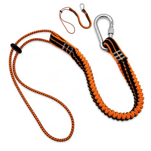 KKIKK 2 Pack Retractable Tool Lanyard - Secure Your Tools with Ease