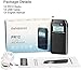 Retekess PR12 Digital Radio, Pocket Radio AM FM, Mini Radio with Micro SD, Backlit Display and Earphone Jack, Suit for Jogging and Gym (Black)